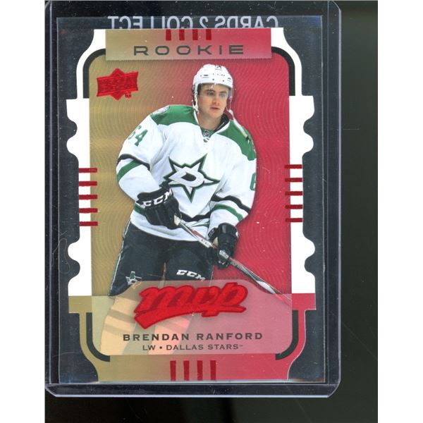 2015-16 Upper Deck MVP Colors and Contours #185 Brendan Ranford L2G