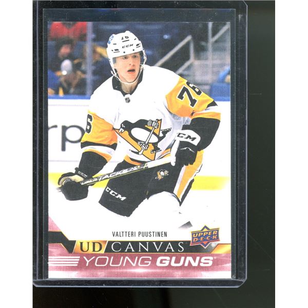 2022-23 Upper Deck UD Canvas #C108 Valtteri Puustinen YG