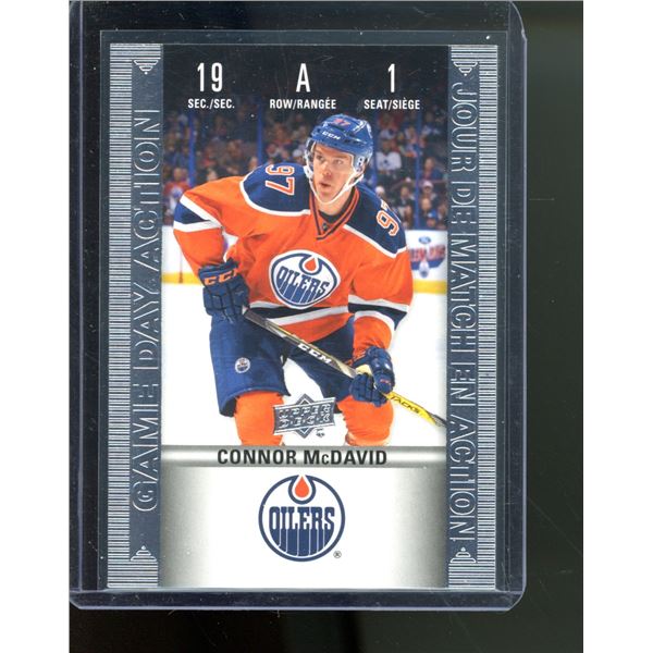 2019-20 Upper Deck Tim Hortons Historic Game Day Action #HGD1 Connor McDavid