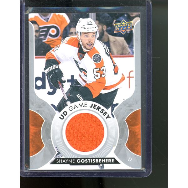 2017-18 Upper Deck Game Jerseys #GJSG Shayne Gostisbehere