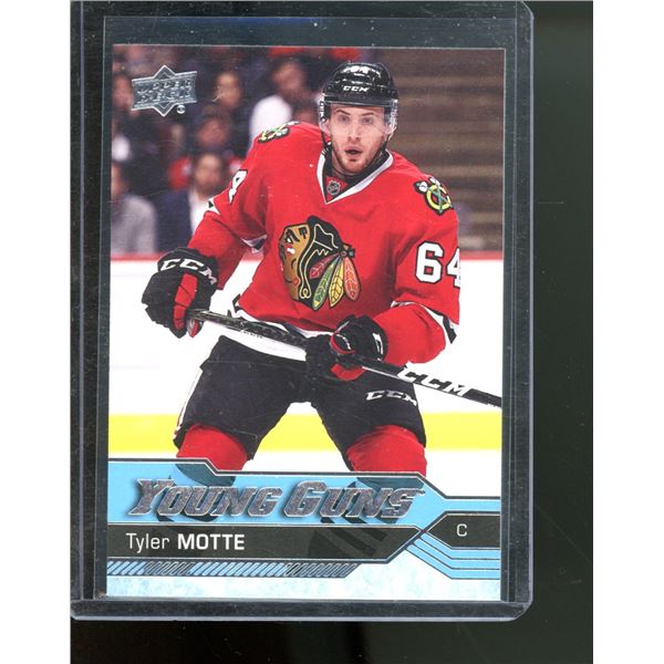 2016-17 Upper Deck #216 Tyler Motte YG RC