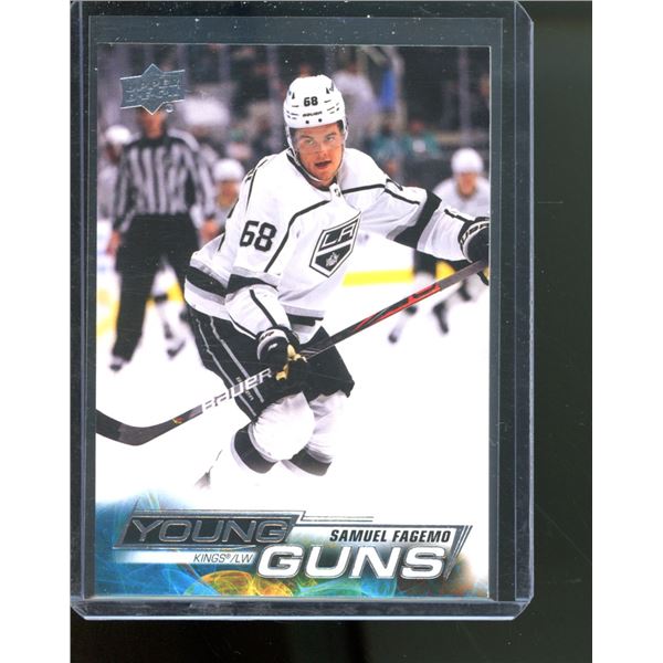 2022-23 Upper Deck #211 Samuel Fagemo YG RC
