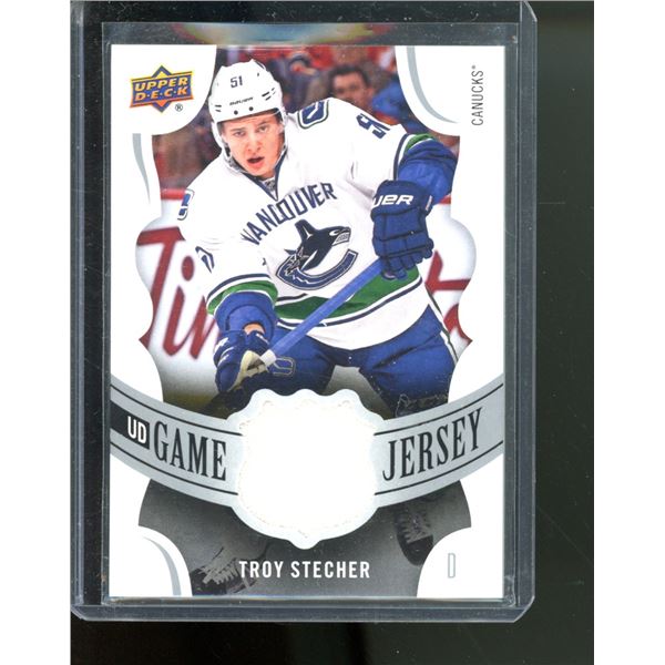 2018-19 Upper Deck Game Jerseys #GJTS Troy Stecher