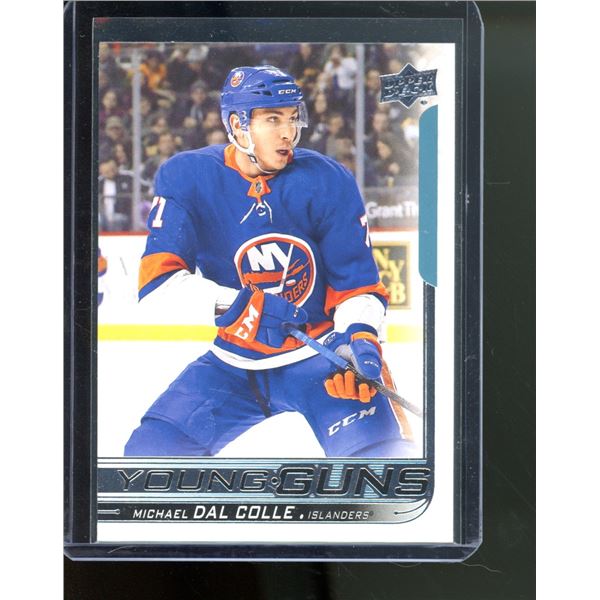 2018-19 Upper Deck #208 Michael Dal Colle YG RC
