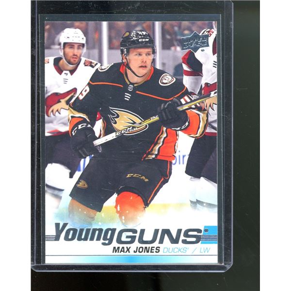 2019-20 Upper Deck #242 Max Jones YG RC