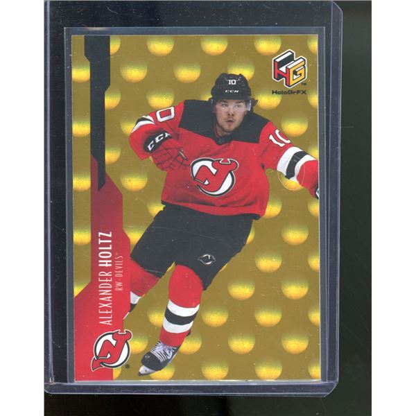 2021-22 Upper Deck HoloGrFx Rookies Gold #HG18 Alexander Holtz