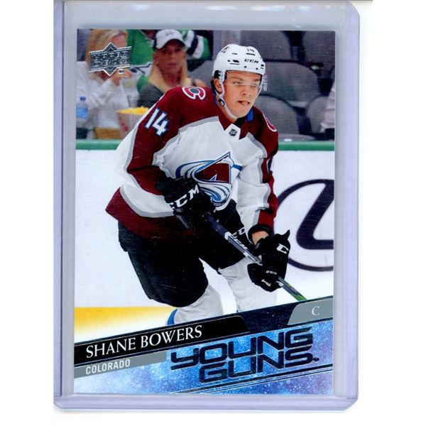 2020-21 Upper Deck #240 Shane Bowers YG RC