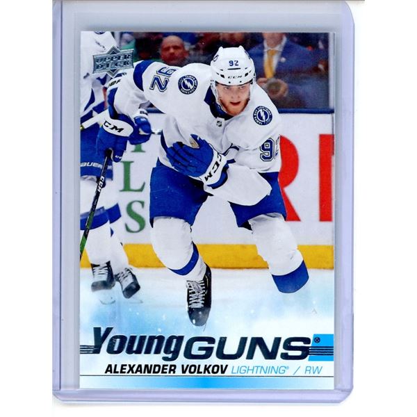 2019-20 Upper Deck #488 Alexander Volkov YG RC