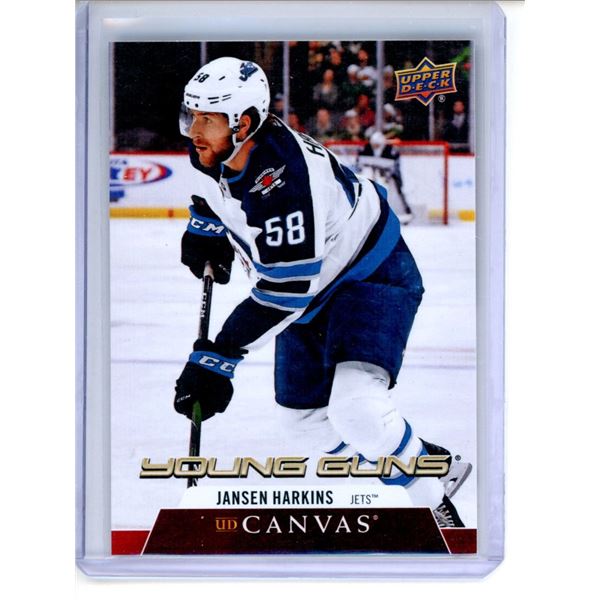 2020-21 Upper Deck Canvas #C216 Jansen Harkins YG
