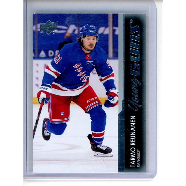 2021-22 Upper Deck #207 Tarmo Reunanen YG RC