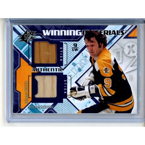 2013-14 SPx Winning Materials #WMJB Johnny Bucyk