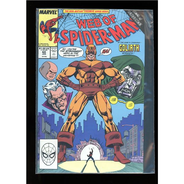 Marvel Web Of Spider-Man #60 Acts of Vengeance!