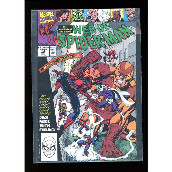 Marvel Web Of Spider-Man #64