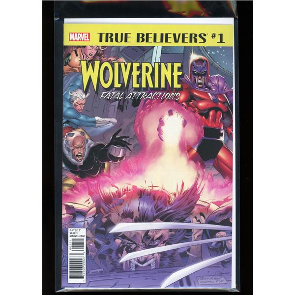 Marvel True Believers #1 Wolverine Fatal Attractions