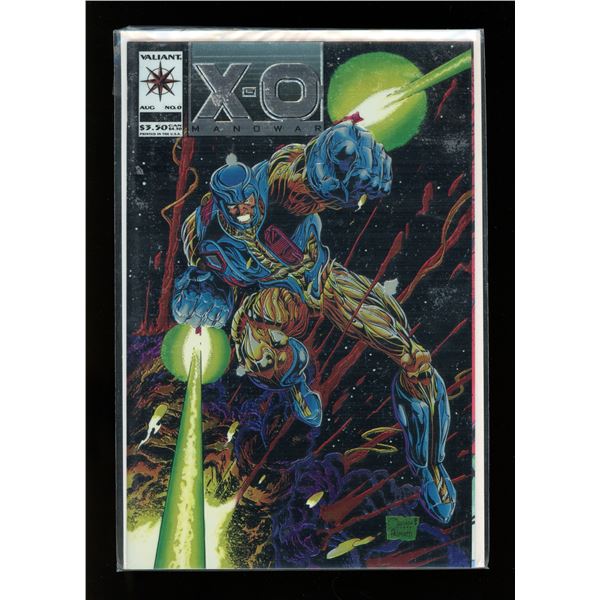 Valiant X-O Manowar #0 (Chrome Cover)