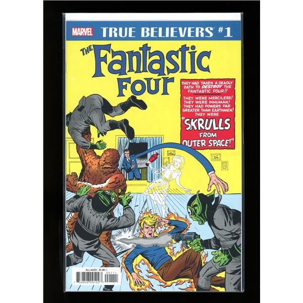 Marvel True Believers #1 Fantastic Four (Skrulls From Outer Space)