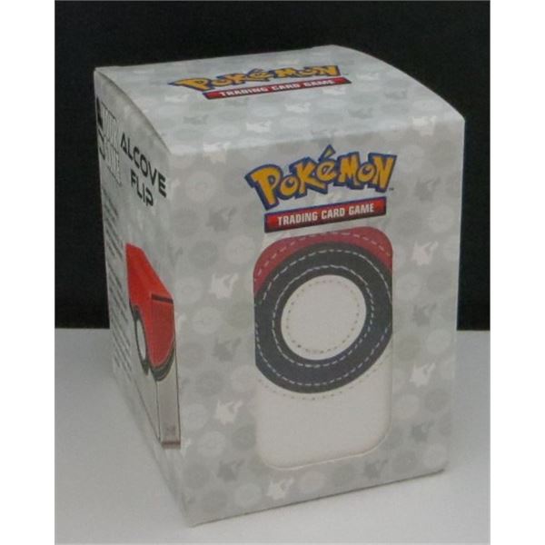 Pokemon Poke Ball Alcove Flip Leather Deck Box