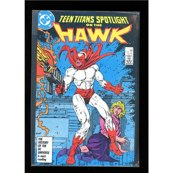 DC Teen Titans Spotlight On Hawk #7