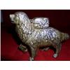 Image 1 : 5 1/2"T CAST IRON DOG BANK (GOLD color)