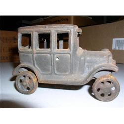 CAST IRON CAR (SOME RUST)
