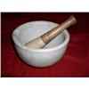 Image 1 : MORTAR & PESTLE 10"W 5 1/2"T