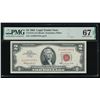 Image 1 : 1963 $2 Legal Tender Note PMG 67EPQ