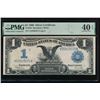 1899 $1 Black Eagle Silver Certificate PMG 40EPQ