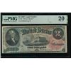 Image 1 : 1869 $2 Legal Tender Note PMG 20