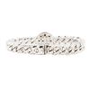 Image 2 : 18KT White Gold Fashion Cuban Link