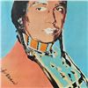 Image 3 : The American Indian Series (Blue) by Warhol (1928-1987)