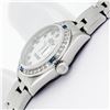 Image 5 : Rolex Ladies Quickset White Roman Diamond & Sapphire Datejust Wristwatch