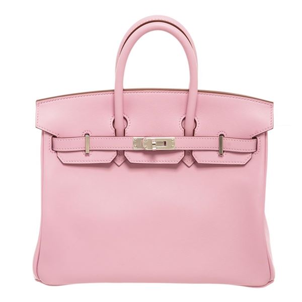 Hermes Mauve Chamonix Birkin 25