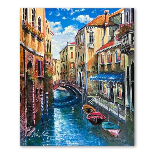 Anatoly Metlan  Venice  Limited Edition Serigraph on Paper