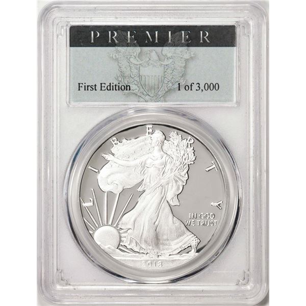 2018-W $1 Proof American Silver Eagle Coin PCGS PR70DCAM Premier Label