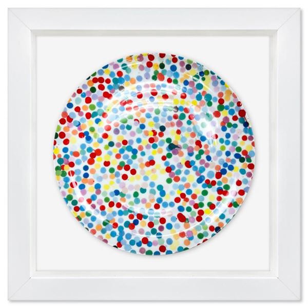 Damien Hirst "The Currency" Framed Plate