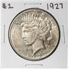 Image 1 : 1927 $1 Peace Silver Dollar Coin