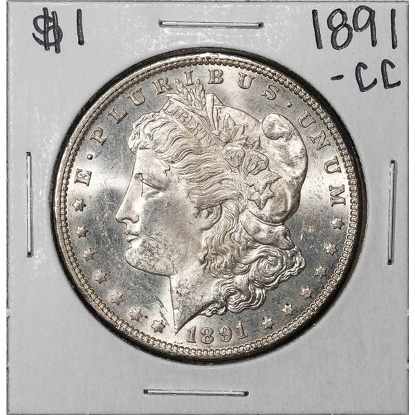 1891-CC $1 Morgan Silver Dollar Coin