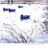 Image 2 : William Nelson "Decoys" Limited Edition Lithograph on Paper