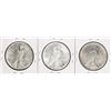 Image 2 : Set of 1927-P/D/S $1 Peace Silver Dollar Coins