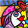 Image 2 : Jozza "Boy and the Fish" Limited Edition Giclee on Canvas