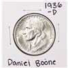 Image 1 : 1936-D Daniel Boone Commemorative Half Dollar Coin