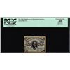 Image 1 : 1863 Third Issue Five Cents Fractional Note Fr.1238 PCGS Extremely Fine 40 Apparent