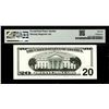 Image 2 : 1996 $20 Federal Reserve Insufficient Inking Error Note PMG Gem Uncirculated 66EPQ