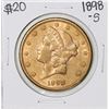 Image 1 : 1898-S $20 Liberty Head Double Eagle Gold Coin