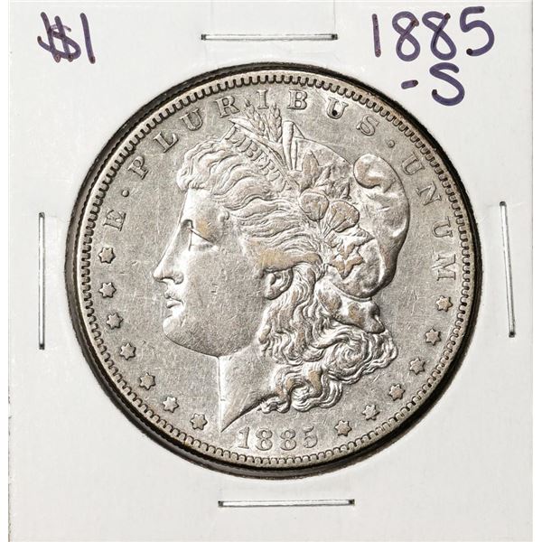 1885-S $1 Morgan Silver Dollar Coin