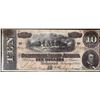 Image 1 : 1864 $10 Confederate States of America Note