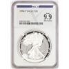 Image 1 : 1994-P $1 American Silver Eagle Coin NGCX Proof 9.9 Ultra Cameo