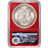 Image 2 : 1889-O $1 Morgan Silver Dollar Coin NGC AU58 Vaultbox Series 3 Red Core