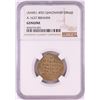 Image 1 : AH451-492 Ghaznavid Dinar A-1637 Ibrahim Gold Coin NGC Genuine