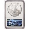 Image 2 : 2021 Ty. 2 $1 American Silver Eagle Coin NGC MS70 First Day Release Gaudioso Signed